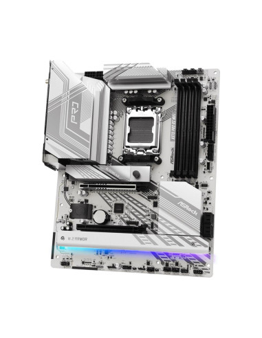 Mainboard, ASROCK, AMD X870, SAM5, ATX, Memory DDR5, Memory slots 4, 1xPCI-Express 4.0 16x, 1xPCI-Express 5.0 16x, 4xM.2, 1xHDM