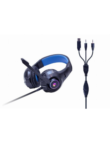 KEYBOARD USB GAMING KIT ENG/GHOST GGS-UMGL4-02 GEMBIRD