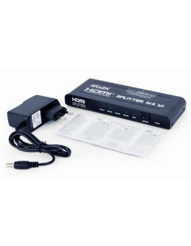 CABLE HDMI SPLITTER 4PORTS/DSP-4PH4-02 GEMBIRD