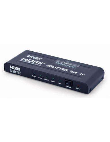 CABLE HDMI SPLITTER 4PORTS/DSP-4PH4-02 GEMBIRD