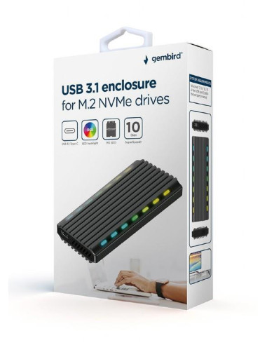 HDD CASE EXT. USB3.1 M.2/EE2280-U3C-03 GEMBIRD