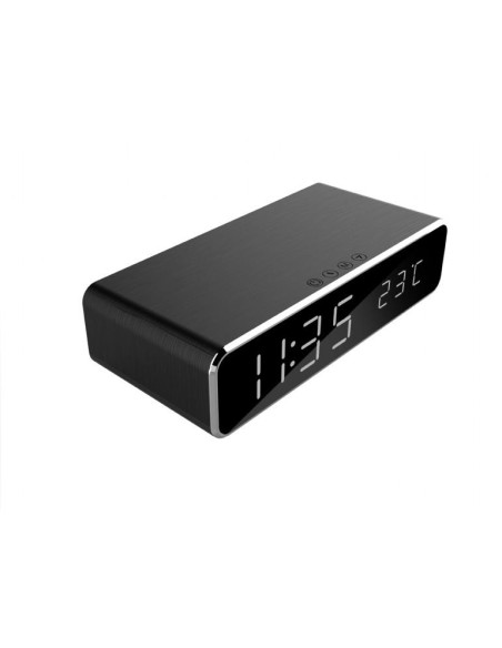 MOBILE CHARGER WRL W/DIG ALARM/CLOCK DAC-WPC-01 GEMBIRD