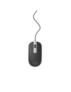 MOUSE USB OPTICAL BLACK/SILVER/MUS-4B-06-BS GEMBIRD