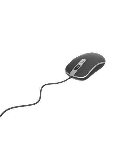 MOUSE USB OPTICAL BLACK/SILVER/MUS-4B-06-BS GEMBIRD