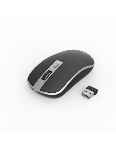 MOUSE USB OPTICAL WRL BLACK/SILVER MUSW-4B-06-BS GEMBIRD