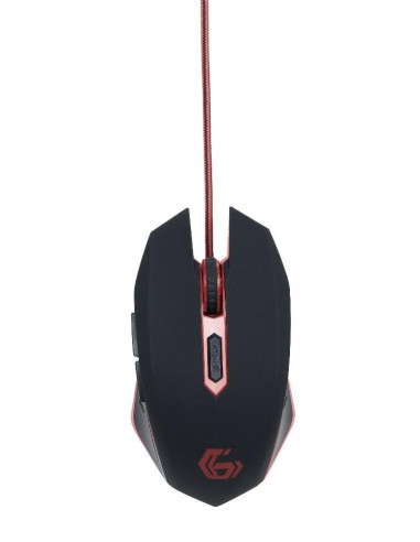 MOUSE USB OPTICAL GAMING/RED MUSG-001-R GEMBIRD