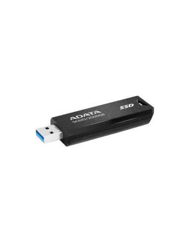 External SSD, ADATA, SC610, 2TB, USB 3.2, Write speed 500 MBytes/sec, Read speed 550 MBytes/sec, SC610-2000G-CBK/RD
