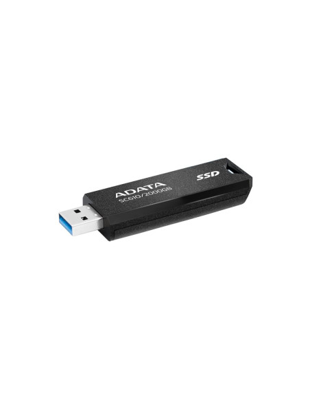 External SSD, ADATA, SC610, 2TB, USB 3.2, Write speed 500 MBytes/sec, Read speed 550 MBytes/sec, SC610-2000G-CBK/RD