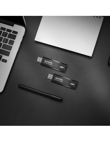 External SSD, ADATA, SC610, 2TB, USB 3.2, Write speed 500 MBytes/sec, Read speed 550 MBytes/sec, SC610-2000G-CBK/RD