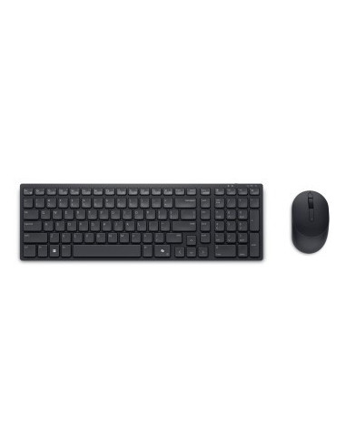 DELL PRO COMPACT SILENT KEYBOARD AND MOUSE - KM555 - US INTERNATIONAL (QWERTY)