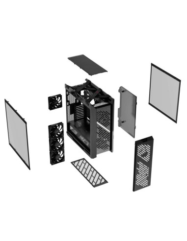 Case, ASUS, ATX/micro ATX/Mini-ITX/EATX, Black, Midi Tower, PC, ROG Strix Helios II, GX601S/BK/TGROGSTRIXHELIO