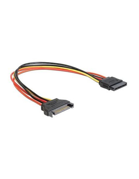 CABLE POWER EXTENSION SATA/0.3M CC-SATAMF-01 GEMBIRD