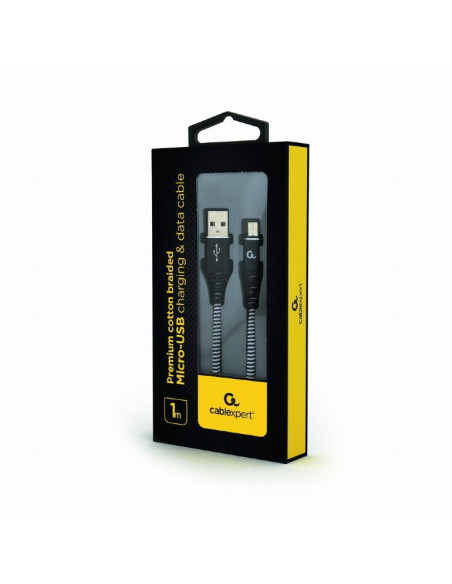 CABLE USB2 TO MICRO-USB 1M/CC-USB2B-AMMBM-1M-BW GEMBIRD