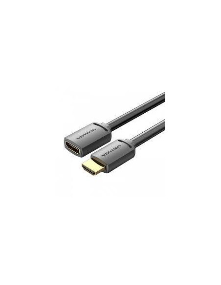 CABLE HDMI MALE/FEMALE 4K/1M BLACK AHCBF VENTION