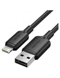 CABLE USB2.0 TO LIGHTNING/2M BLACK LAMBH VENTION