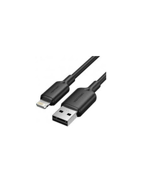 CABLE USB2.0 TO LIGHTNING/2M BLACK LAMBH VENTION