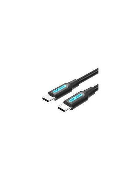 CABLE USB-C TO USB-C/1M BLACK COSBF VENTION