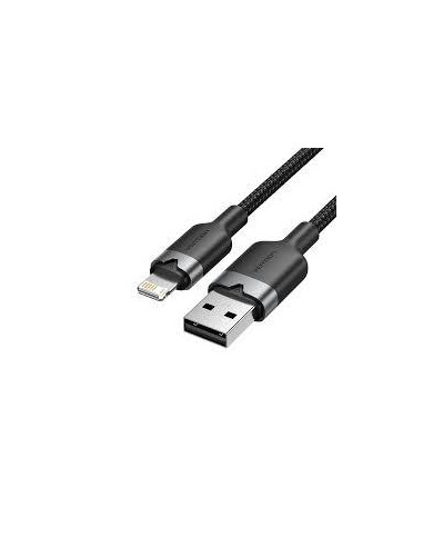CABLE USB2.0 TO LIGHTNING/1M BLACK LANBF VENTION