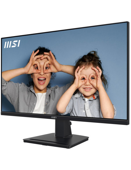 LCD Monitor, MSI, PRO MP275Q, 27", Panel IPS, 2560x1440, 16:9, 100Hz, Matte, 1 ms, Speakers, Tilt, Colour Black, PROMP275Q