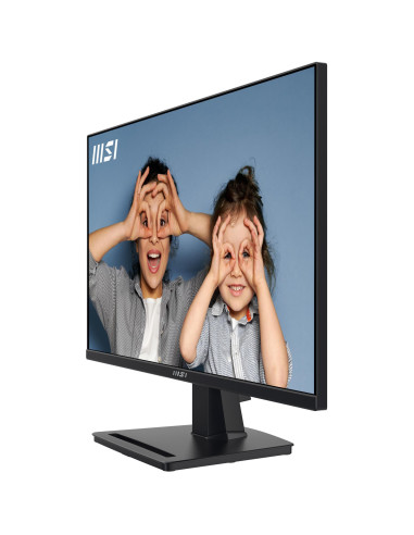 LCD Monitor, MSI, PRO MP275Q, 27", Panel IPS, 2560x1440, 16:9, 100Hz, Matte, 1 ms, Speakers, Tilt, Colour Black, PROMP275Q