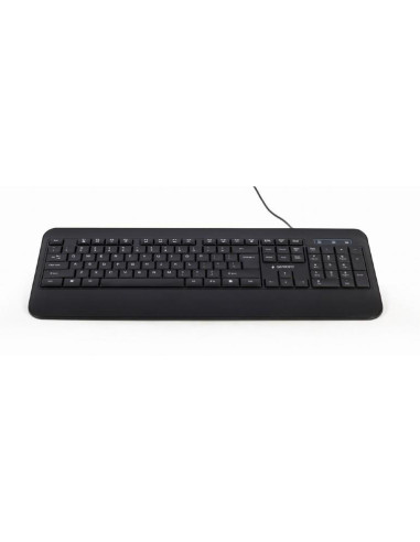 KEYBOARD MULTIMEDIA USB ENG/BLACK KB-UML-03 GEMBIRD