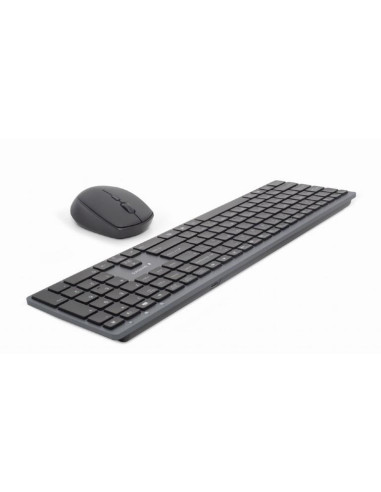 KEYBOARD +MOUSE WRL ENG/SLIM KBS-ECLIPSE-M500 GEMBIRD