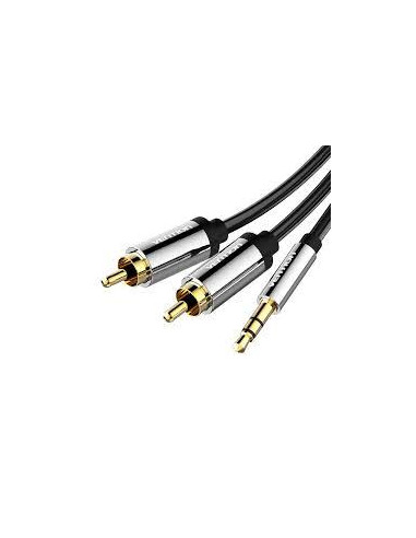 CABLE AUDIO 3.5MM TO 2XRCA/1.5M BCFBG VENTION