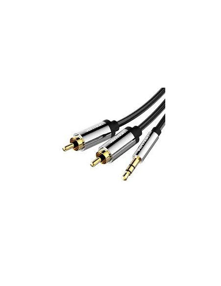 CABLE AUDIO 3.5MM TO 2XRCA/1.5M BCFBG VENTION