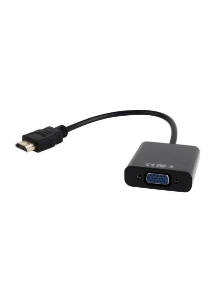 I/O ADAPTER HDMI TO VGA/A-HDMI-VGA-03 GEMBIRD