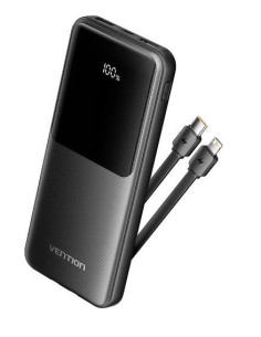 POWER BANK USB 10000MAH 22.5W/BLACK FHOB0 VENTION