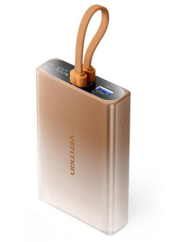 POWER BANK USB 10000MAH 22.5W/GOLD FHZJ0 VENTION