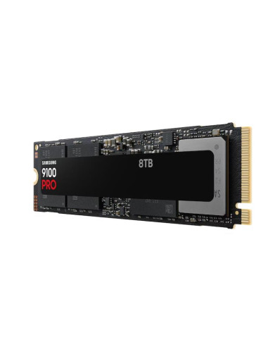 SSD, SAMSUNG, 9100 PRO, 8TB, M.2, NVMe, TLC, Write speed 13400 MBytes/sec, Read speed 14800 MBytes/sec, 3.88mm, TBW 4800 TB, MZ