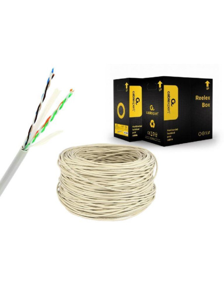 CABLE CAT6 UTP 305M GRAY/UPC-6004SE-L GEMBIRD