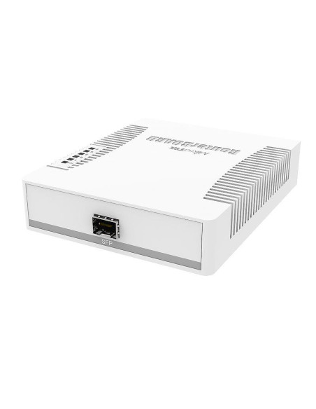 Switch, MIKROTIK, CSS106-5G-1S, Desktop/pedestal, 5x10Base-T / 100Base-TX / 1000Base-T, 1xSFP, CSS106-5G-1S