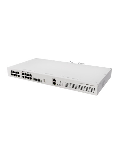 Switch, MIKROTIK, CRS418-8P-8G-2S+RM, Type L3, PoE ports 8, 150 Watts, CRS418-8P-8G-2S+RM
