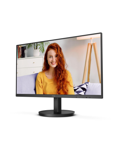 LCD Monitor, AOC, 24", Panel VA, 1920x1080, 16:9, 100 Hz, Matte, 1 ms, Speakers, Tilt, Colour Black, 24B3HMA2