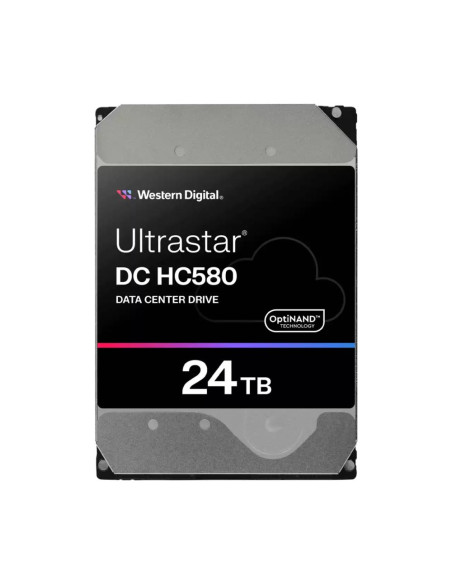 HDD, WESTERN DIGITAL ULTRASTAR, Ultrastar DC HC580, 24TB, SATA, 512 MB, 7200 rpm, 3,5", 0F62796