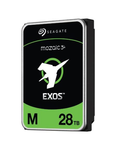 HDD, SEAGATE, Serial ATA, 3.5 ", Buffer 512 MB, 7200 RPM, 28 TB, Seagate Exos M, ST28000NM003K