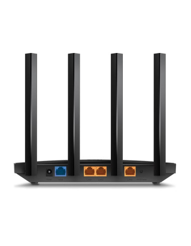 Wireless Router, TP-LINK, Wireless Router, 1500 Mbps, Wi-Fi 6, 1 WAN, 3x10/100/1000M, Number of antennas 4, ARCHERAX12