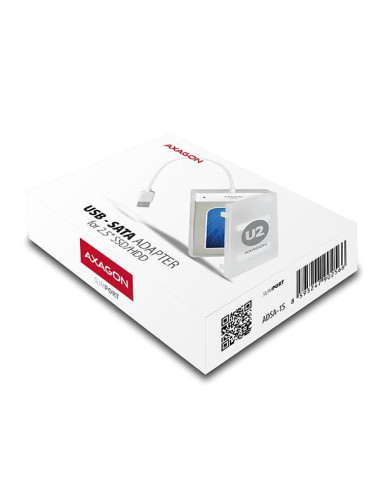 HDD ACC ADAPTER USB2.0 CASE/2.5" SATA ADSA-1S AXAGON