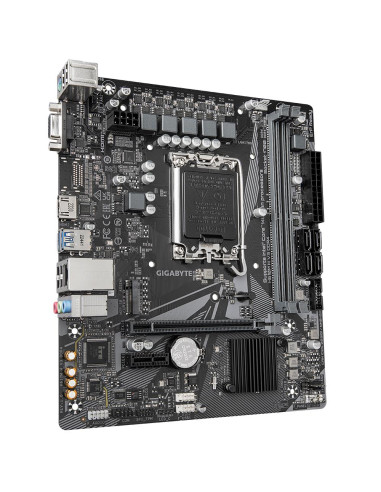 Mainboard, GIGABYTE, Intel H610, LGA1700, Micro-ATX, Memory DDR4, Memory slots 2, 1xPCI-Express 3.0 1x, 1xPCI-Express 4.0 16x, 