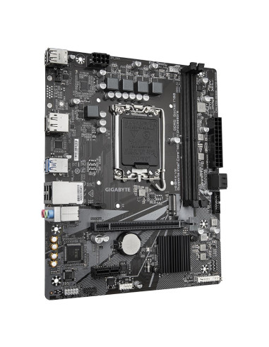 Mainboard, GIGABYTE, Intel H610, LGA1700, Micro-ATX, Memory DDR5, Memory slots 2, 1xPCI-Express 3.0 1x, 1xPCI-Express 4.0 16x, 