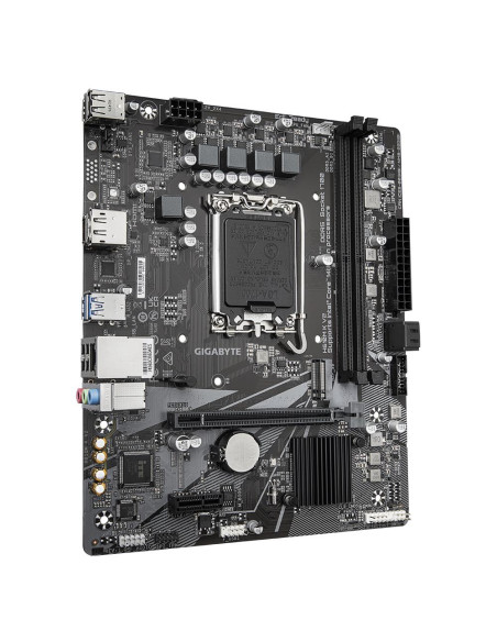 Mainboard, GIGABYTE, Intel H610, LGA1700, Micro-ATX, Memory DDR5, Memory slots 2, 1xPCI-Express 3.0 1x, 1xPCI-Express 4.0 16x, 