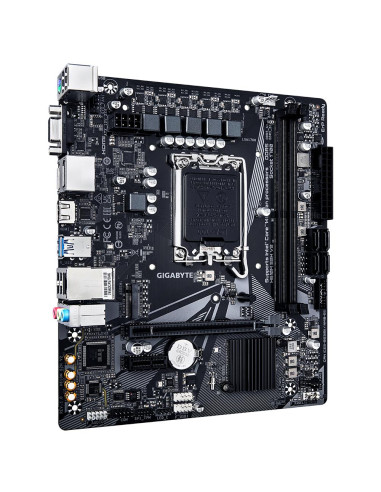 Mainboard, GIGABYTE, Intel H610, LGA1700, Micro-ATX, Memory DDR5, Memory slots 2, 1xPCI-Express 3.0 1x, 1xPCI-Express 4.0 16x, 