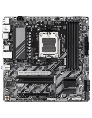 Mainboard, GIGABYTE, AMD B850, SAM5, Micro-ATX, Memory DDR5, Memory slots 4, B850MDS3H