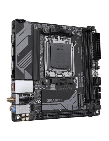 Mainboard, GIGABYTE, AMD B650, SAM5, Mini-ITX, Memory DDR5, Memory slots 2, B650IAX1.1