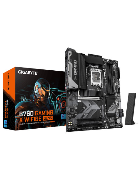 Mainboard, GIGABYTE, Intel B760 Express, LGA1700, ATX, Memory DDR5, B760GXWF6EGEN5