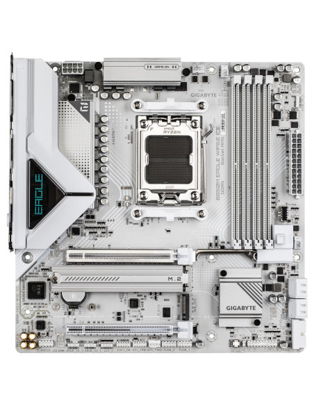 Mainboard, GIGABYTE, AMD B850, SAM5, Micro-ATX, Memory DDR5, Memory slots 4, B850MEAGLEWF6EICE