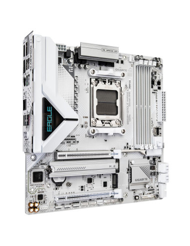 Mainboard, GIGABYTE, AMD B850, SAM5, Micro-ATX, Memory DDR5, Memory slots 4, B850MEAGLEWF6EICE