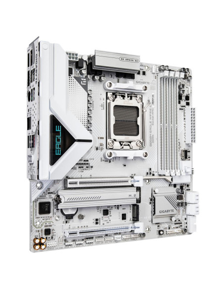 Mainboard, GIGABYTE, AMD B850, SAM5, Micro-ATX, Memory DDR5, Memory slots 4, B850MEAGLEWF6EICE